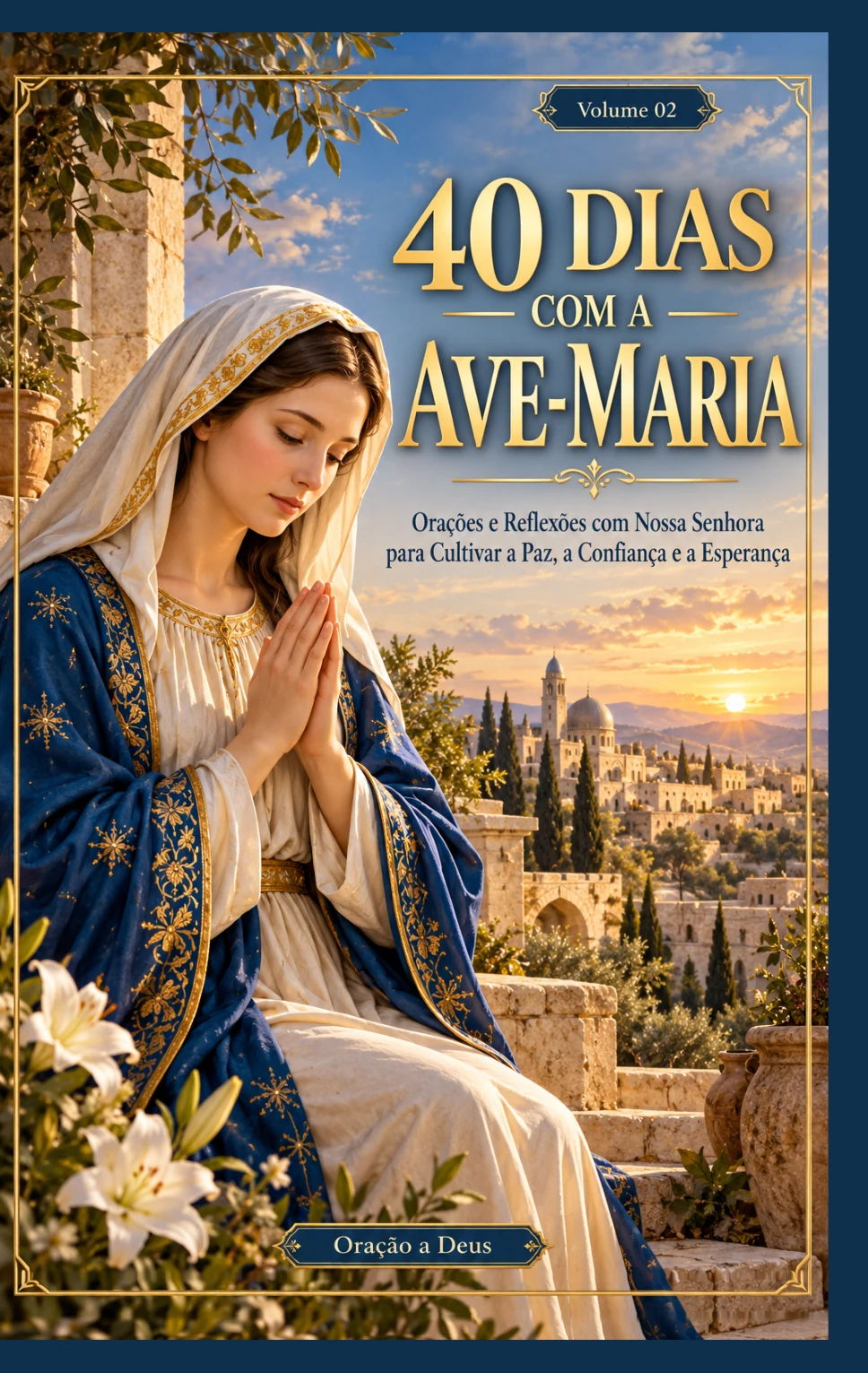 Capa do livro 40 Dias com a Ave-Maria, Volume 02
